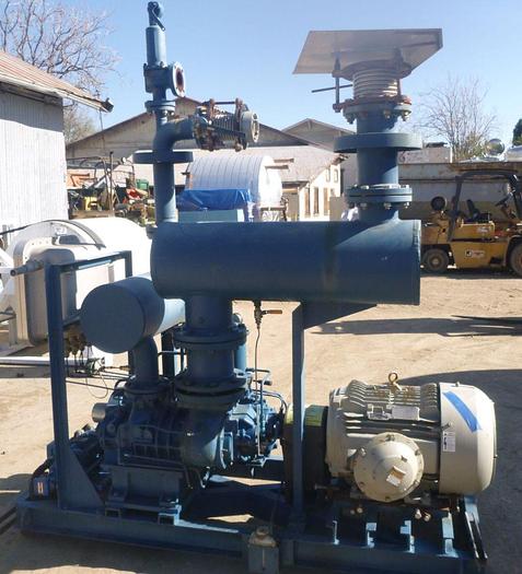 Used Compressor, Gas, 75 HP, Aerzen, Screw, Bio-Gas #S744403