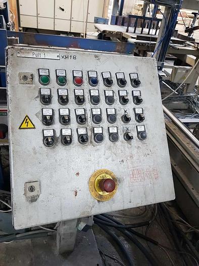 Used 2000 Dieffenbacher Finger jointing system Finger jointing system MEGA 500
