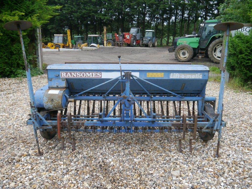 Used Ransomes Nordsten Lift-o-matic Seed Drill