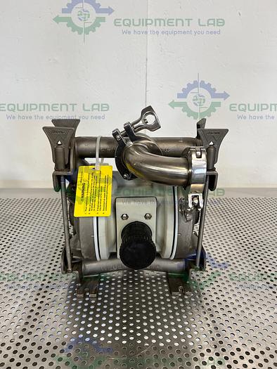 Used Wilden  Stainless Steel T2  Air-Operated Double Diaphragm Pump 1 1/2"