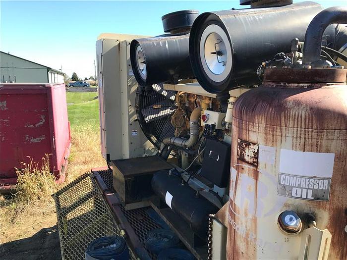 Used 2008 Ingersoll-Rand XHP1170 Air Compressor & Kubota 40KW GenSet