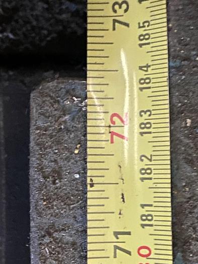 Used FJ Edwards 6ft Manual Folder