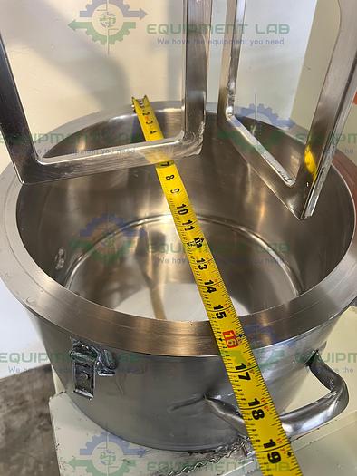 Used Charles Ross LDM-4 Double Planetary Jacketed Mixer 4 Gallon w/ 1.5 HP Motor