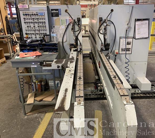 Used 2007 Homag Optimat FPL 226/7 Double End Tenoner