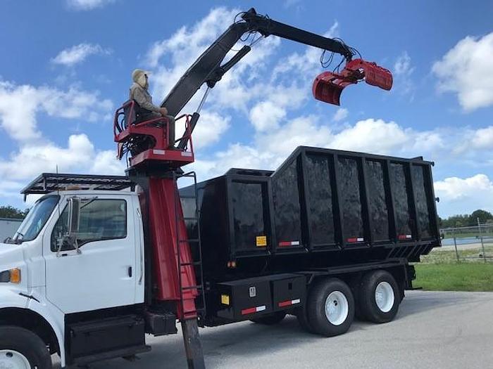 Used 2007 Sterling Acterra T/A Prentice 2124 Grapple Dump Truck - C13243