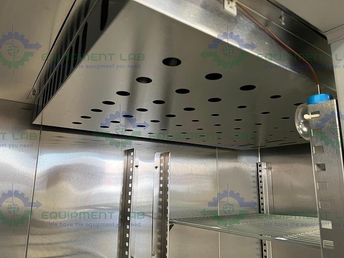 Used McCall  1-1045C Double Door Stainless Steel Refrigerator 49 Cu, Ft., 115V