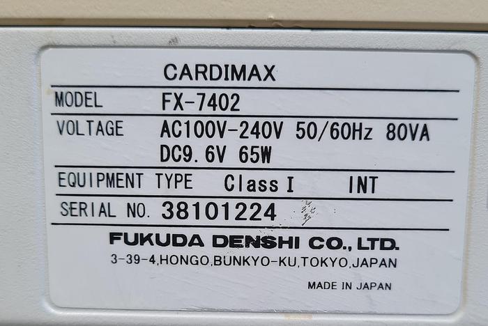 Gebraucht EKG FX-7402 CardiMax 1224