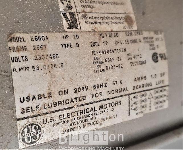 Used 1992 AEM 503-37 Widebelt Sander