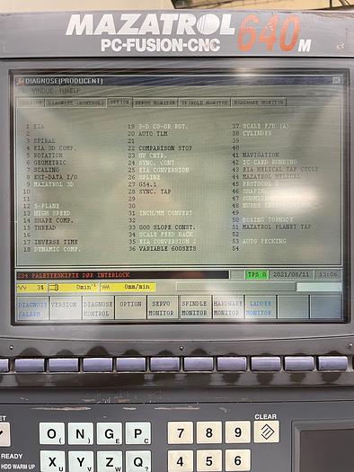 Used BRUGT HORISONTALT BEARBEJDNINGSCENTER FABR. MAZAK, MODEL FH 5800