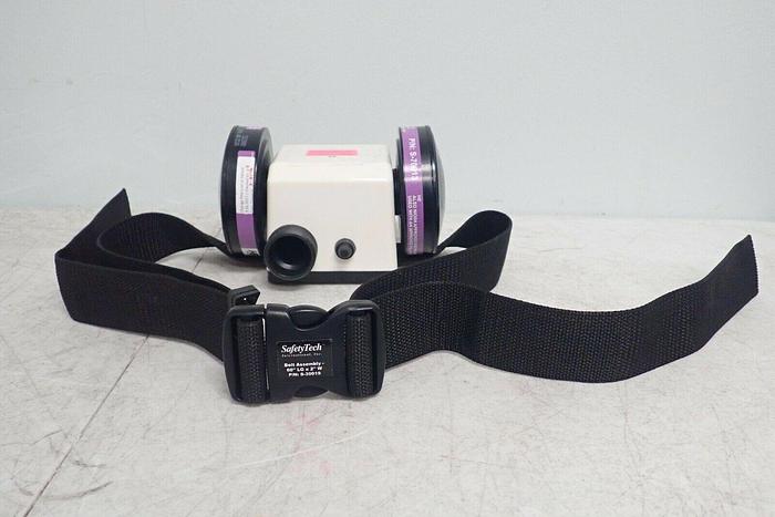 Used SafetyTech M-60176-WHT FlexAir Blower with Filters, Belt, Charger, Tube, Hood