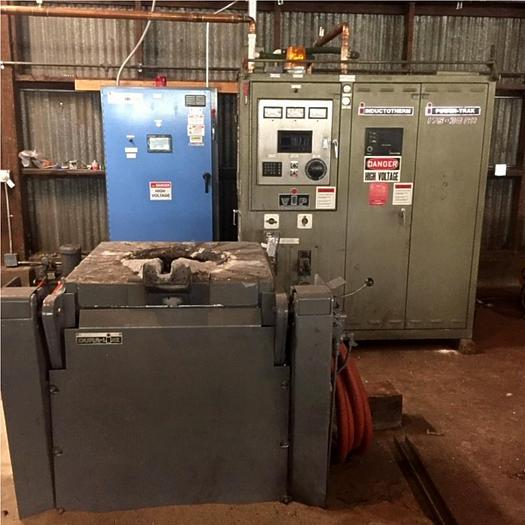 Used 2001 INDUCTOTHERM POWER TRAK 175-30 INDUCTION MELTING UNIT