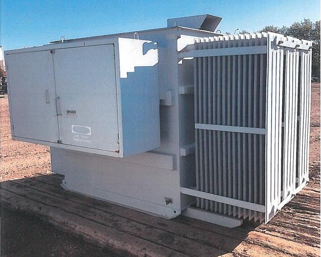 Used 1990 Carte 3PH 3 MVA 24940Y/14400 4160Y/2400 Transformer