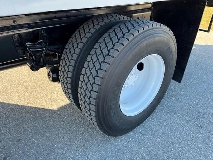 Used C59623 Terex Hiranger XT60 65ft Bucket Boom on 2010 Ford F750 Forestry Dump Truck