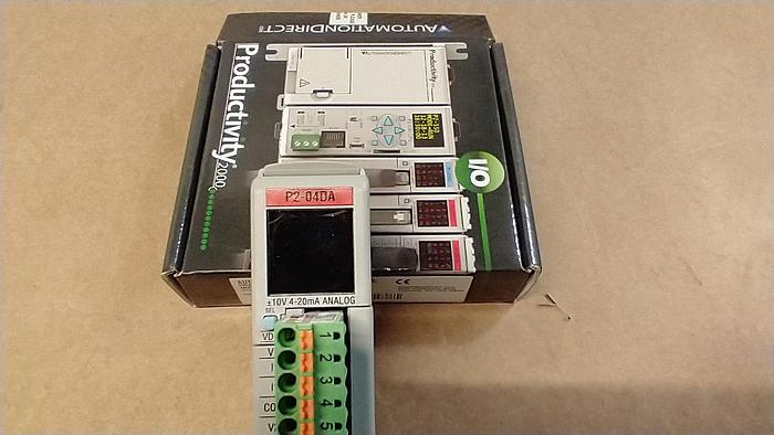 Used Automation Direct P2-04DA Productivity 2000 analog output module GH113