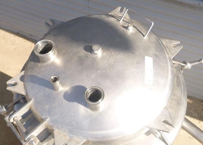 Used Tank, 52.8 Gallon, S/st, 22" X 38", 10 PSI, DT/DB #S743758