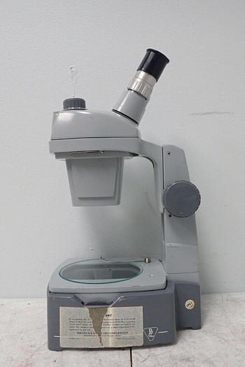 Used Bausch & Lomb 0.7X-3X Stereo Zoom Microscope with (1) 10X W.F. Eyepiece