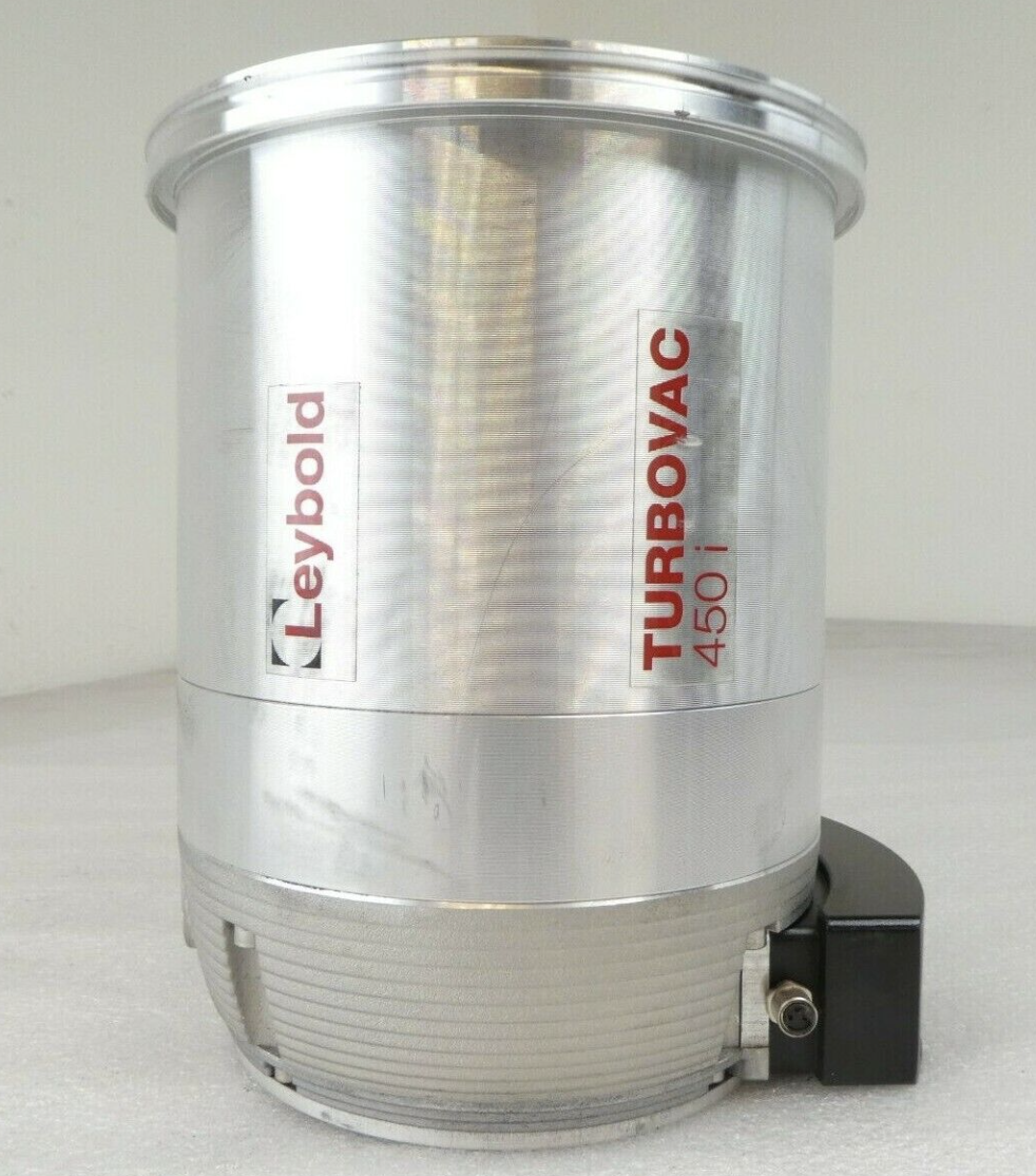 Used Oerlikon Leybold TURBOVAC 450i 830071V1001 Turbomolecular Pump Turbo Working