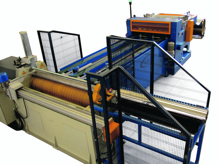 New  F&P Cylindrical Metal Jacketing Machinery (New) #3783