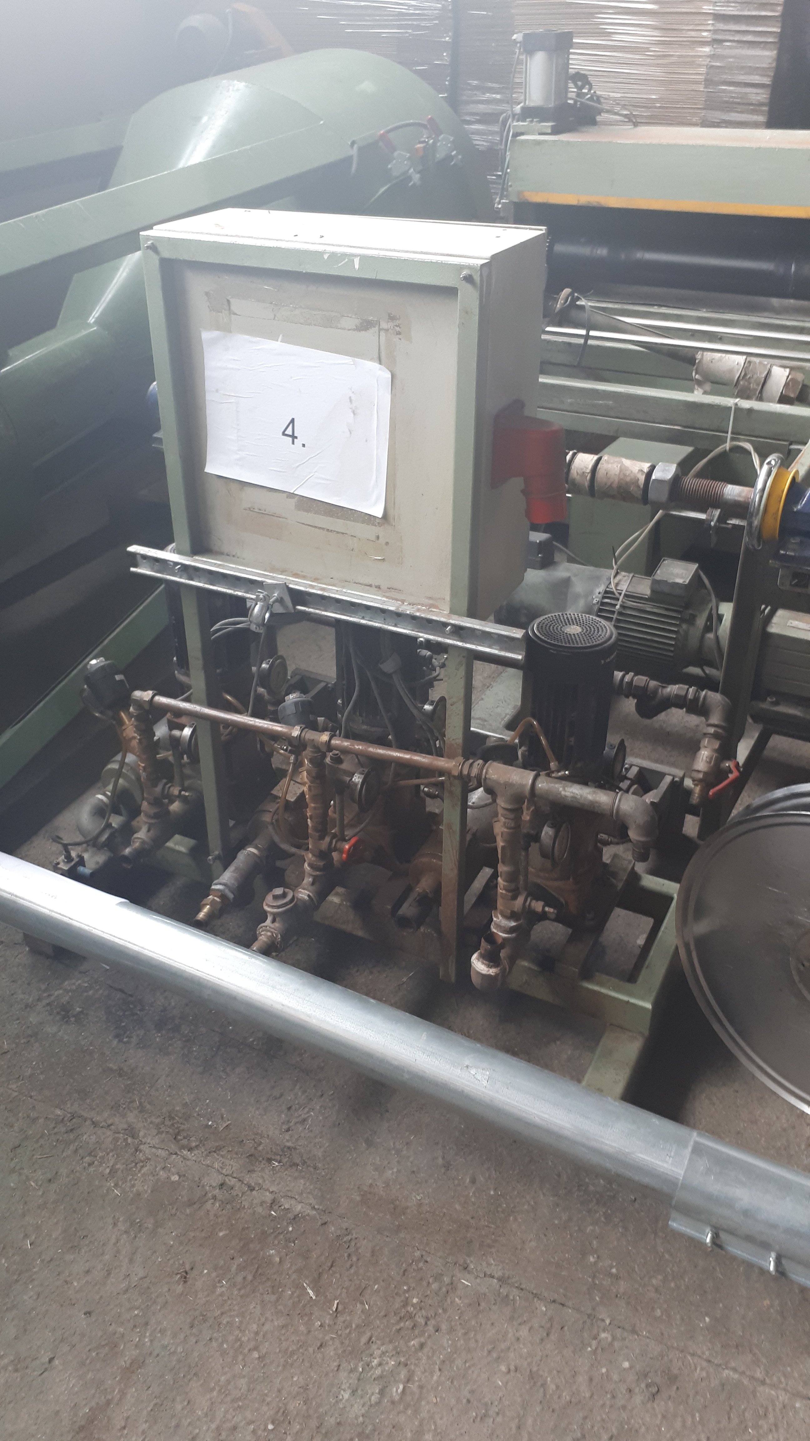 Used Meaf PP and PS Extruder