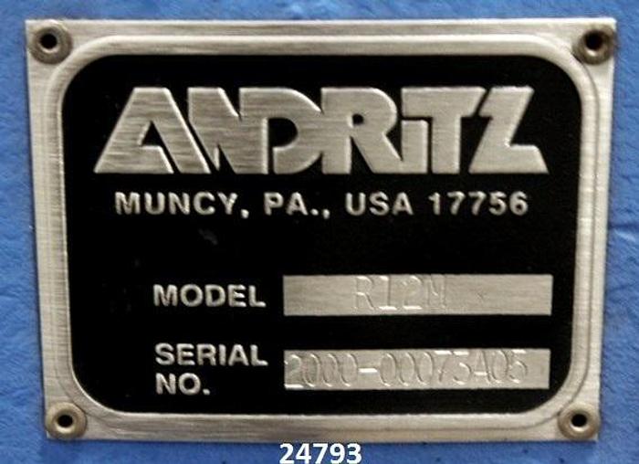 Refurbished Sprout Waldron R12MA Rebuilt R12M Fiberizer/Disc Refiner #24793