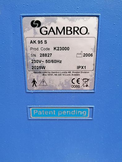 Gebraucht Gambro AK 95 S