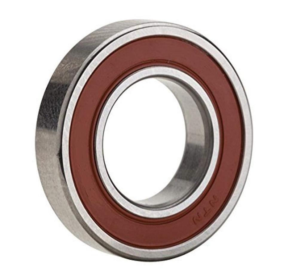 NTN Angular Contact Ball Bearing Supper Precision (Non-Contact Rubber Seal) 6204LLB - Straight Bore, 20 mm ID, 47 mm OD, 14 mm Width