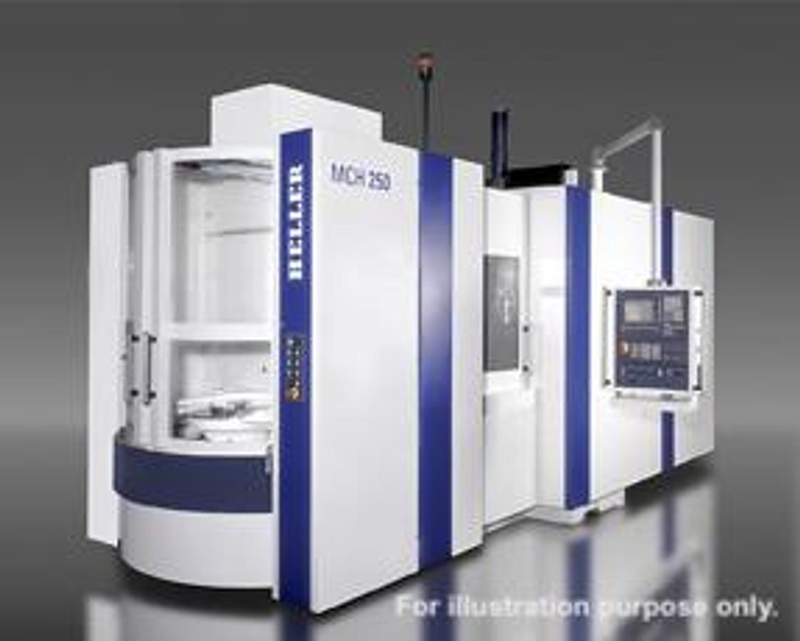 Used Used Heller MCH 250 4-Axis Horizontal Machine Center