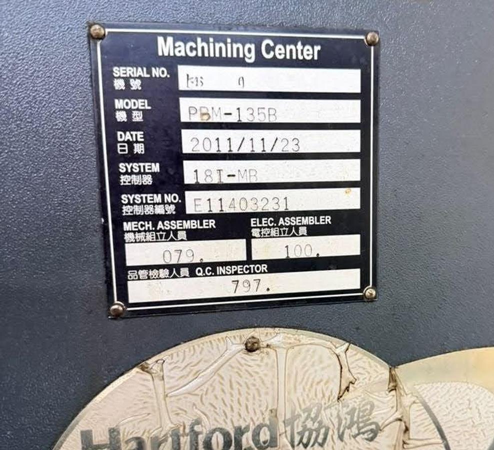 Used 2011 HARTFORD PBM-135B