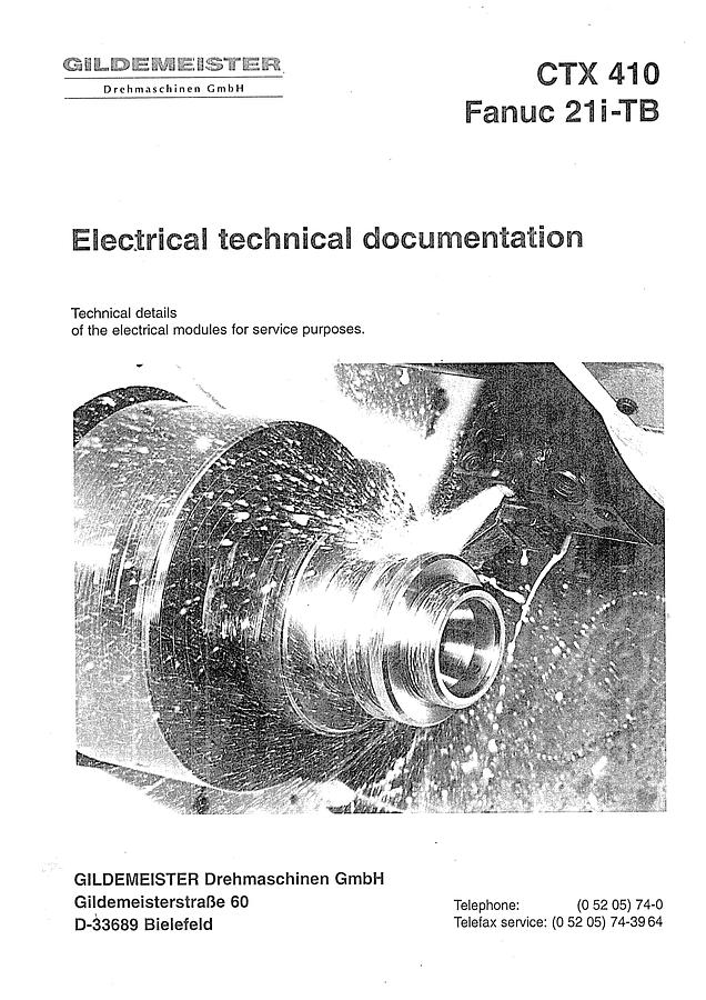 Used Manual for Used Mori Seiki Machine MV-45A/40, MV-45A/50, MV-45B/40 & MV-45B/50 (System 10) – Electrical Circuit Diagram