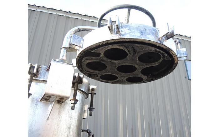 Used USED FILTER, "MULTI" BASKET TYPE, 6" INLET/OUTLET, STAINLESS STEEL