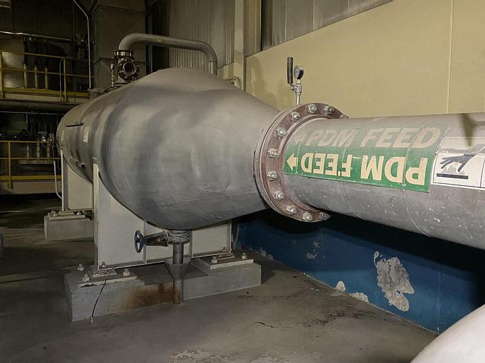 Used BELOIT PDM-3000 STAINLESS STEEL HORIZONTAL FLOTATION CELL