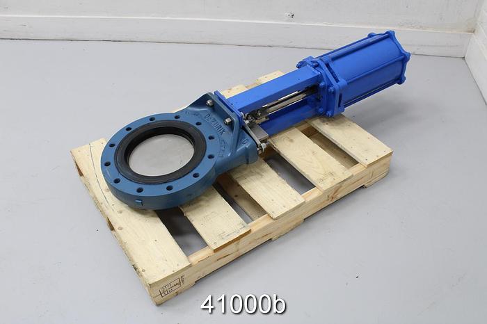 Used Dezurik 10" Air Operated Knife Gate Valve #41000