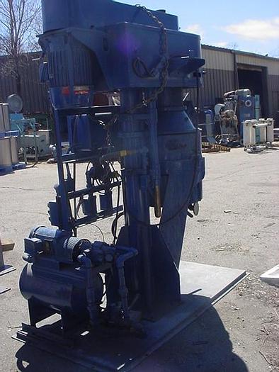 Used 15 GALLON HOCKMEYER VACUUM DISPERSER WITH SWEEP – VACUUM & JACKETED (#9433)