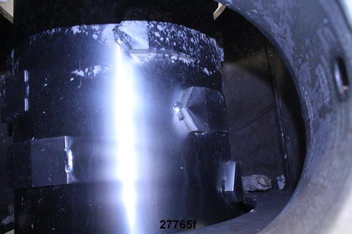 Used Bird 400 Bird 400 Pressure Screen, Stainless Steel Body And Lid, 75 Psi, 1300 Rpm #27765