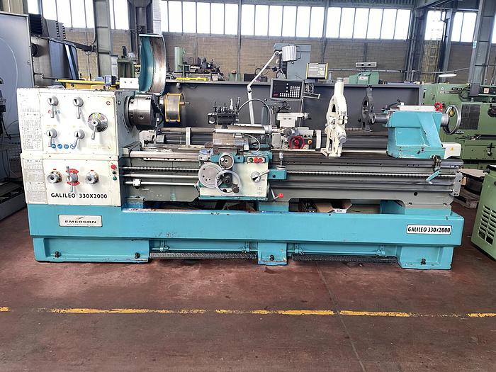 Ottime Tornio Parallelo EMERSON GALILEO 330X2000