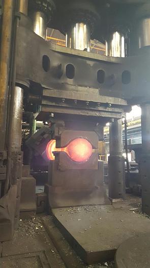 Used Press Forging Open Die Hydraulic Korean Maker