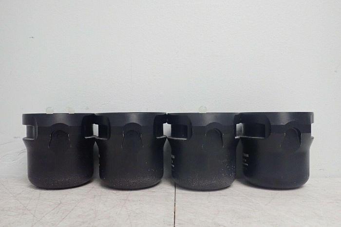 Used Lot of 4 Beckman GH 3.8 Centrifuge Swing Buckets with 4 Inserts