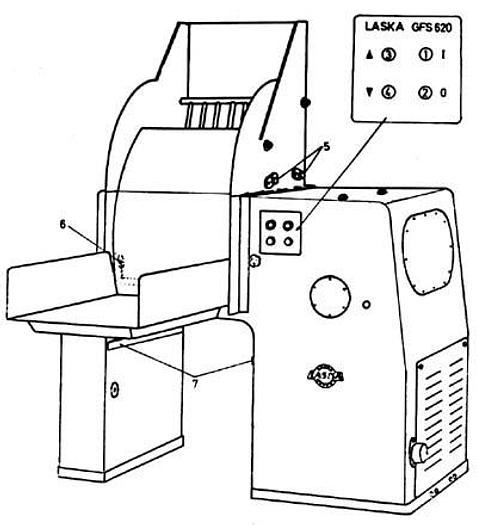 D'occasion Broyeur "LASKA" GFS-620