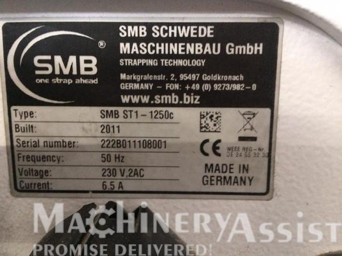 Used 2011 Strapping SMB ST1-1250C automatic
