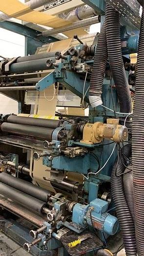 Used HOLWEG RS 21 BAG MACHINE WITH 6 COLOR FLEXO PRINT UNIT