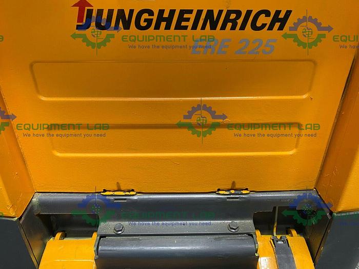 Used Jungheinrich ERE 225 Stand-On Electric Pallet Truck Jack 5500 LBS w/ Charger