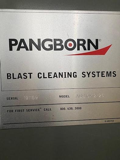 Used 2016 Pangborn Blast Room