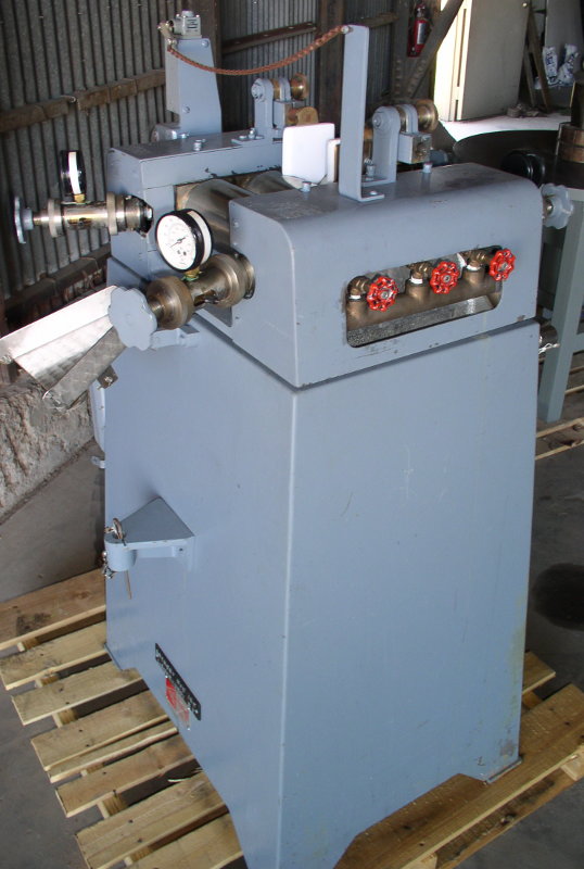 Used Anthony 4" x 8" Laboratory Three (3) Roll Mill