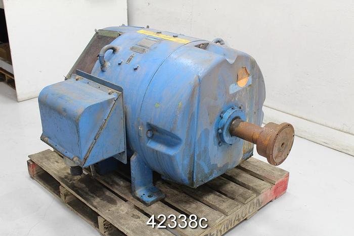 Used Canadian General Electric DC Motor, 200 Hp, 1150 Rpm, 500 Volts #42338