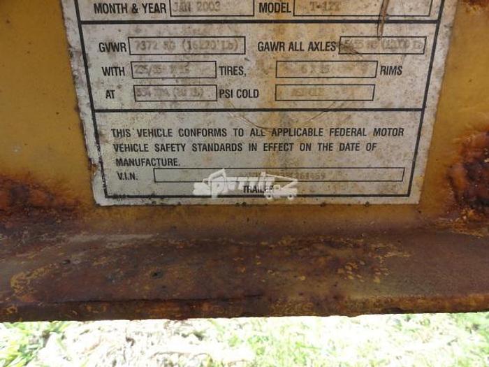 Used 2003 TOWMASTER T12-6TON TILT TOP