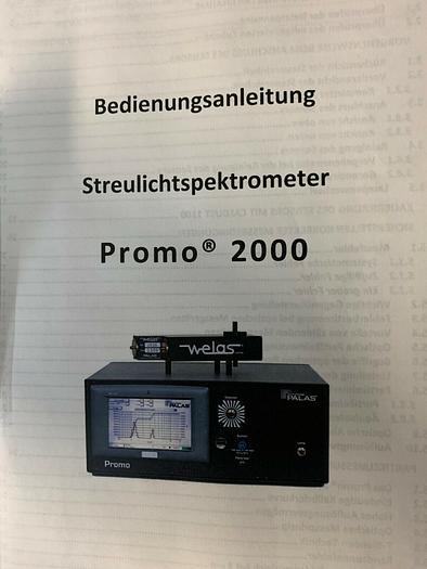 Used aerosol spectrometer Palas Promo 2000