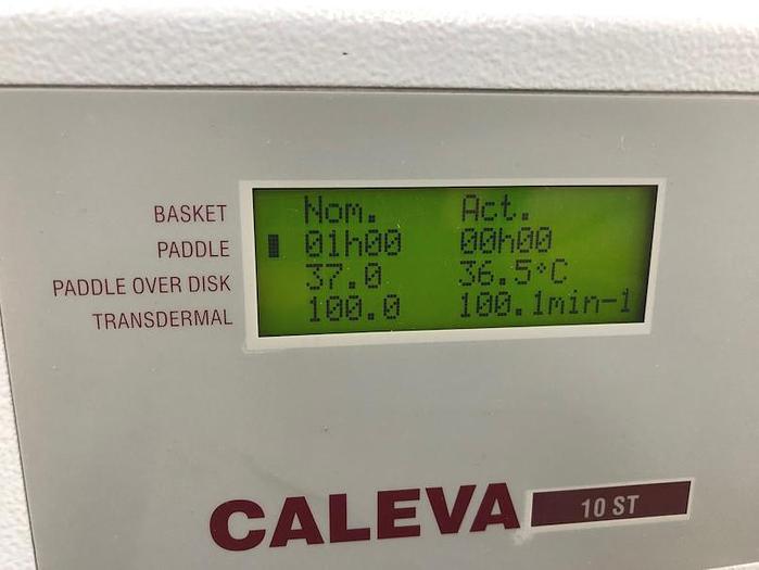 Used W 15639 E - Dissolution Tester CALEVA 10+ST
