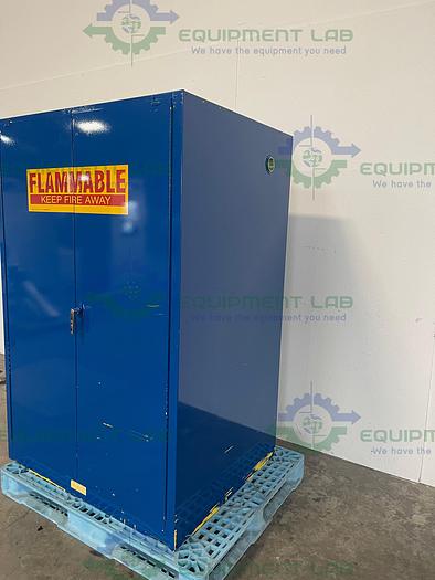 Used JustRite  90 Gallon Flammable Cabinet w/ Soft Close Doors