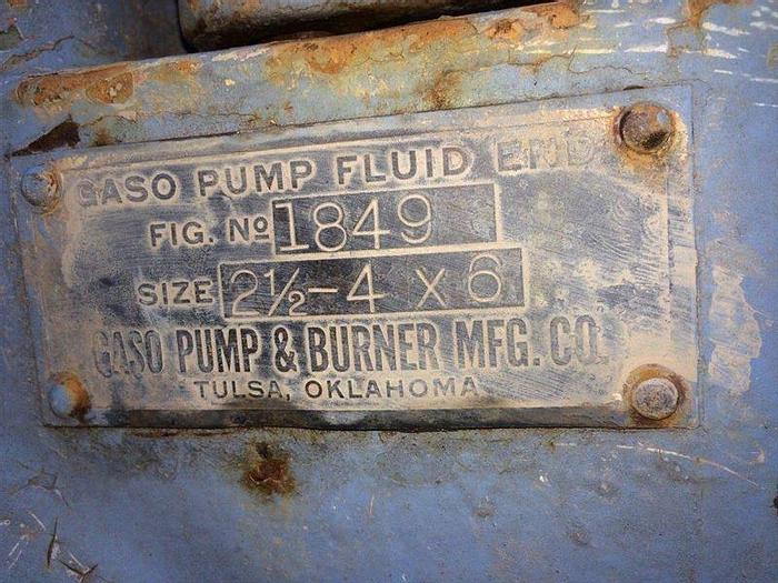 Used 0 Gaso 1849 Duplex 4x6 Mud Pump