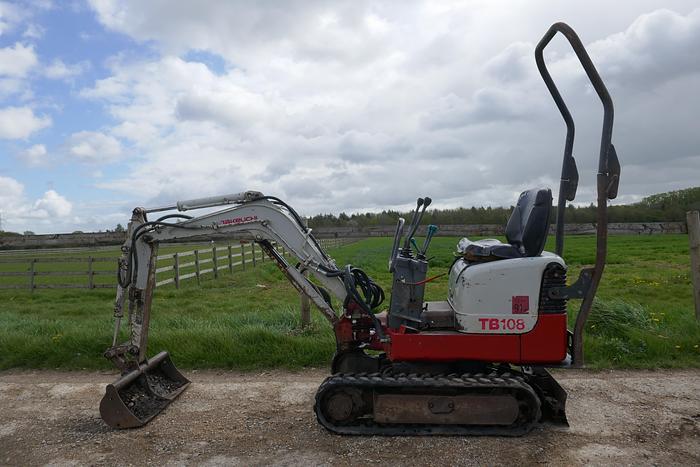 Used 2008 TAKEUCHI TB108